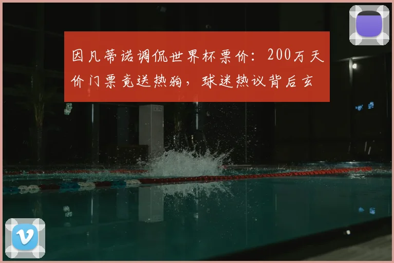 因凡蒂诺调侃世界杯票价：200万天价门票竟送热狗，球迷热议背后玄机